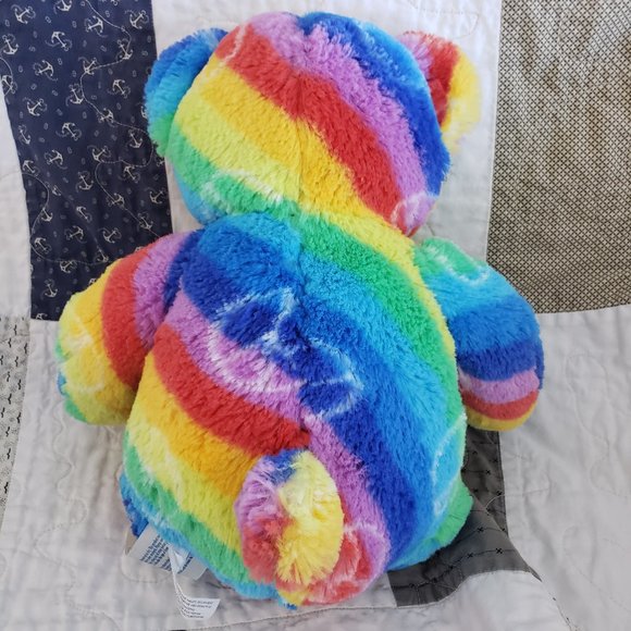 Peace and Love Rainbow Build a Bear - Picture 4 of 6